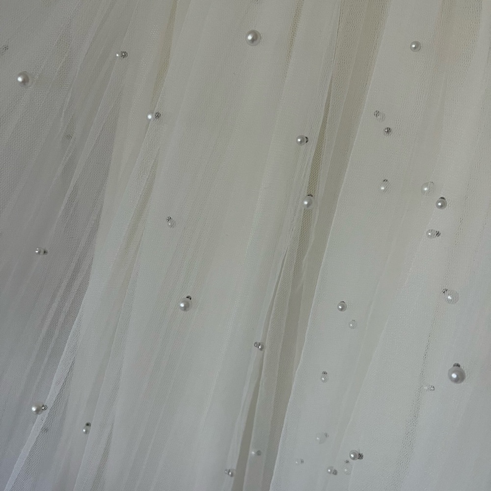 Bridal Short Puff Dress - Picture 7 of 8